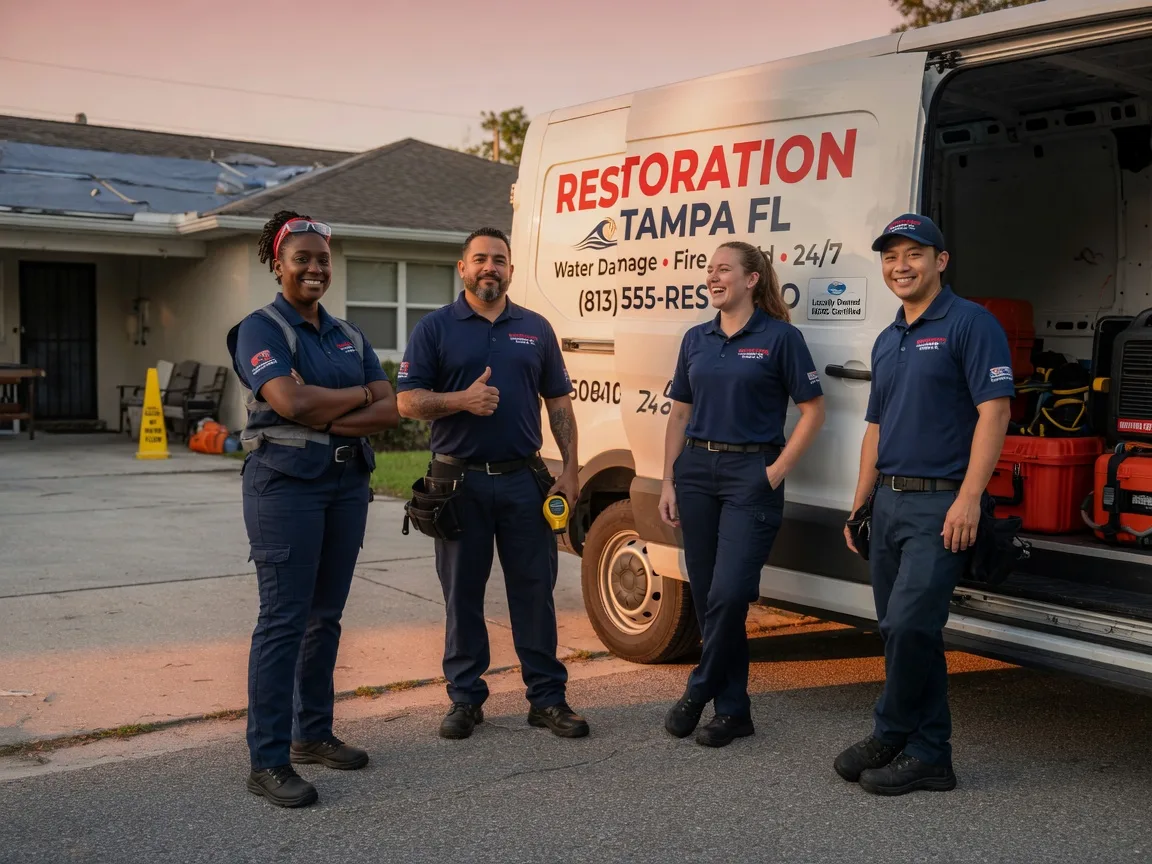 Water Damage Restoration company in Ore City, TX
